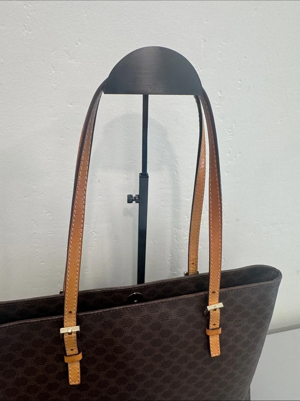 Celine macadem monogram shopper Tote